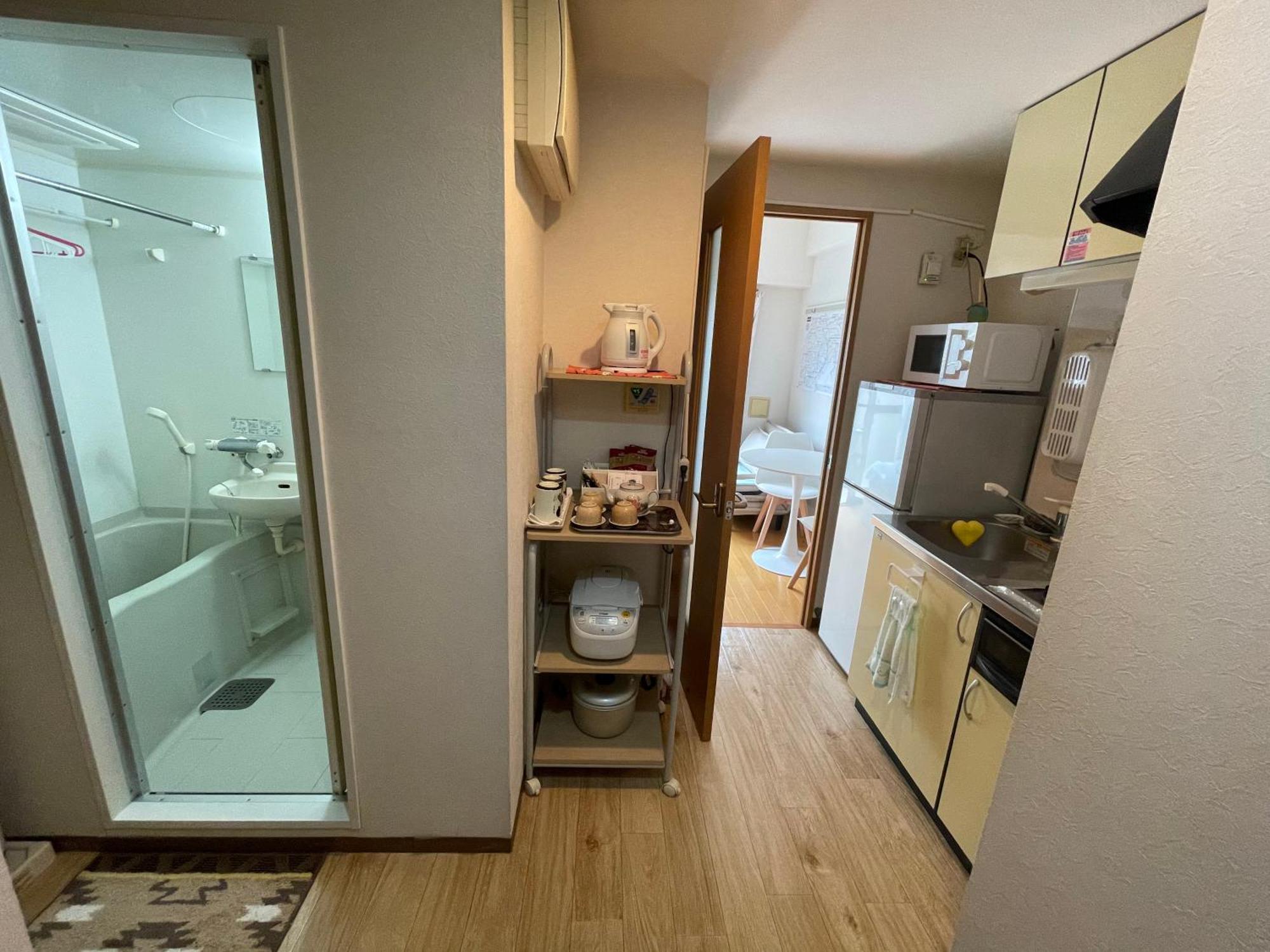 新宿庭院の屋-shinjuku Garden -28 Square Meters King Size Bed Garden 东京